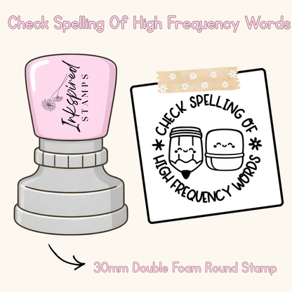 Check Spelling Of High Frequency Words Stamp
