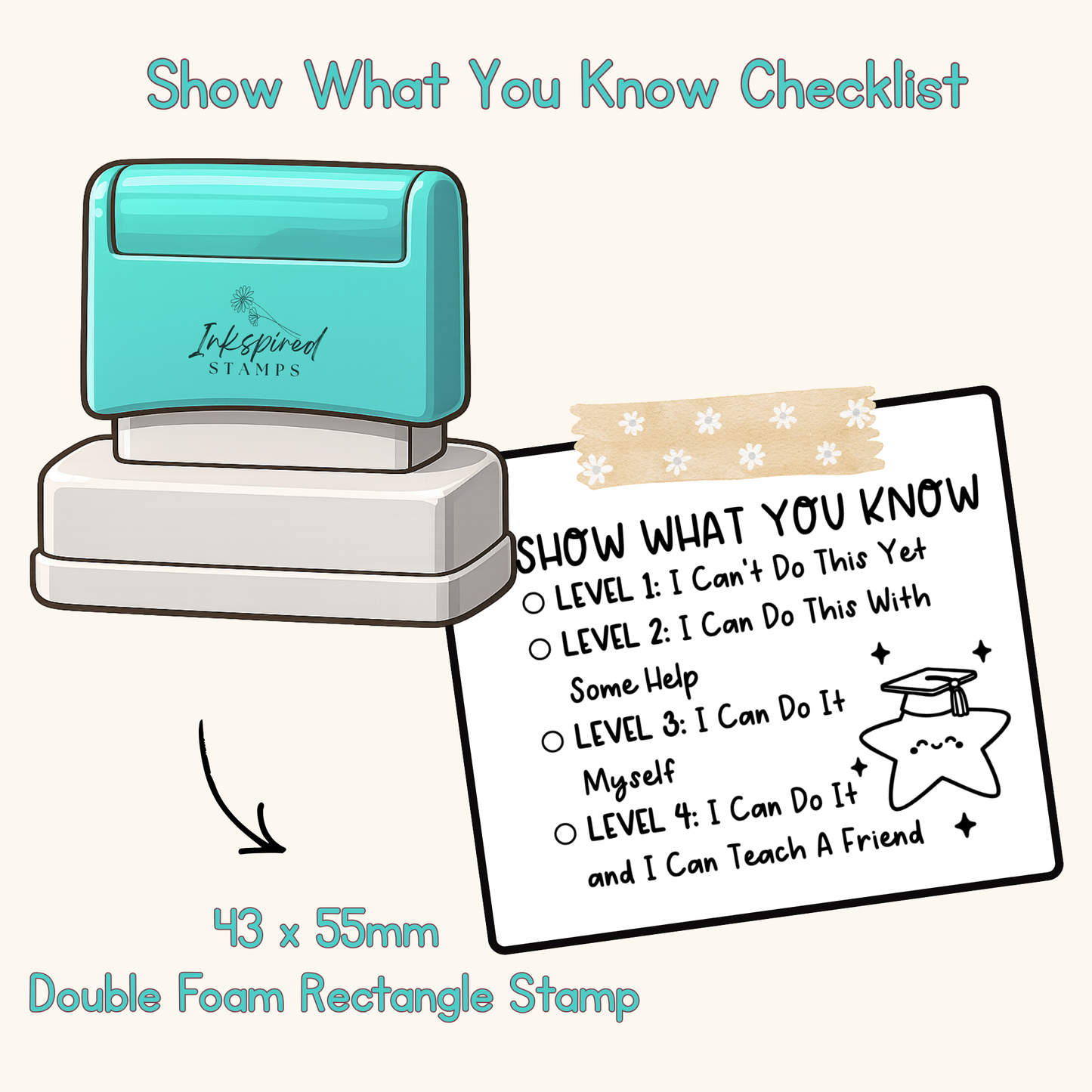 Show What You Know Checklist