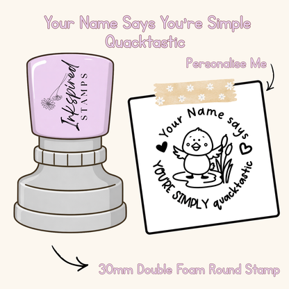 Your Name Says You’re Simple Quacktastic