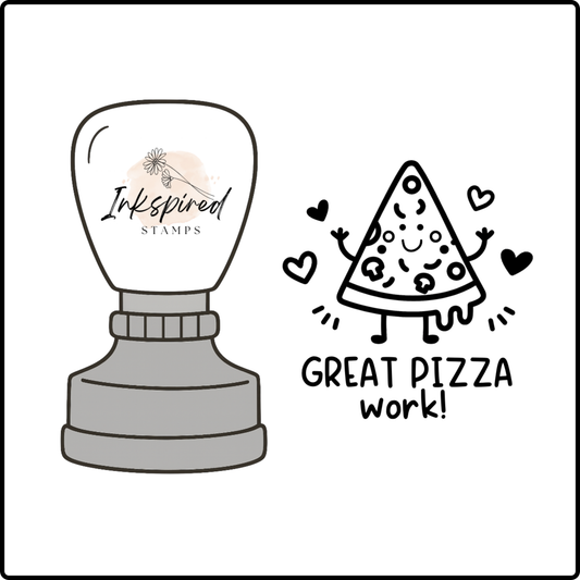 Great Pizza Work Stamp