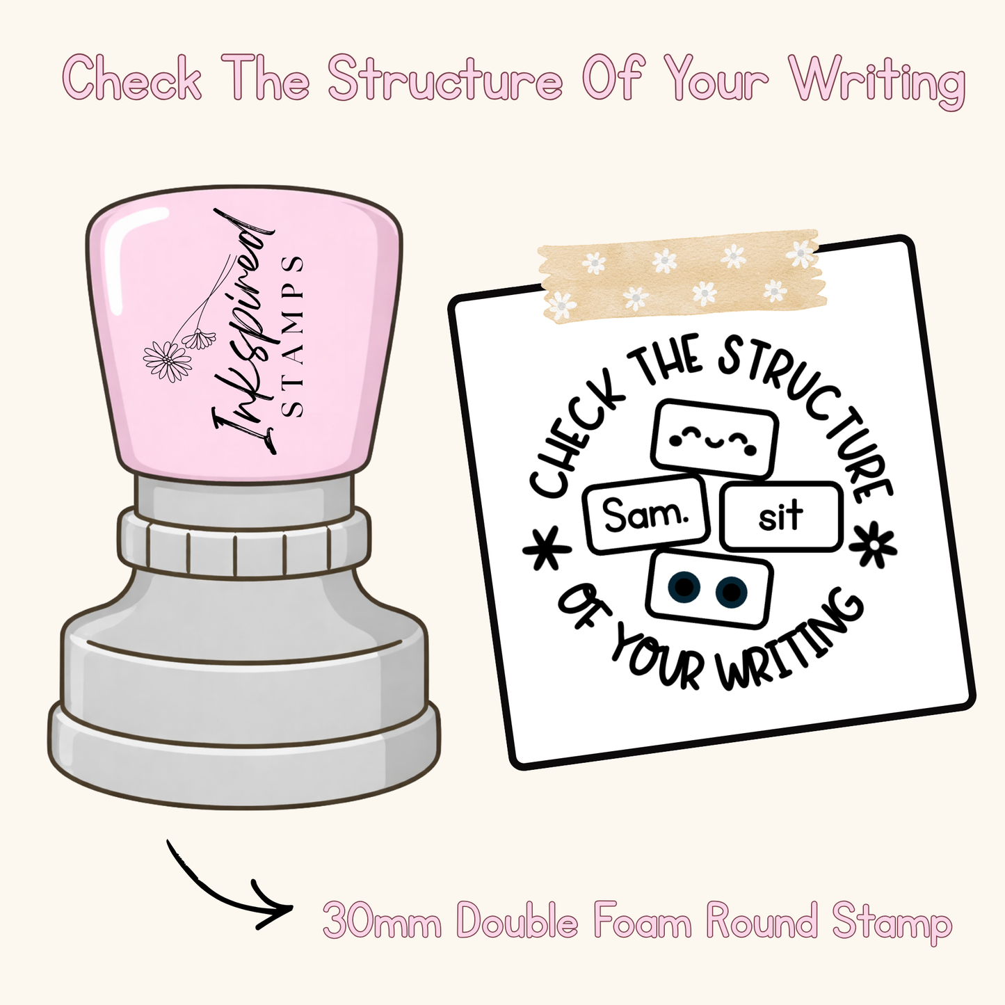 Check The Structure Of Your Writing Stamp