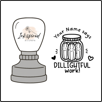 Dillightful Personalised Stamp