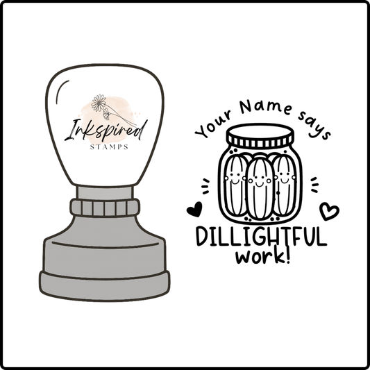 Dillightful Personalised Stamp