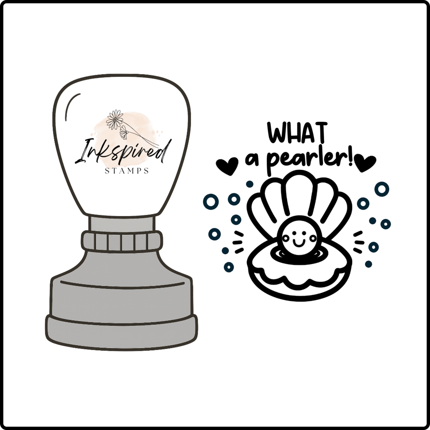 What a Pearler Stamp