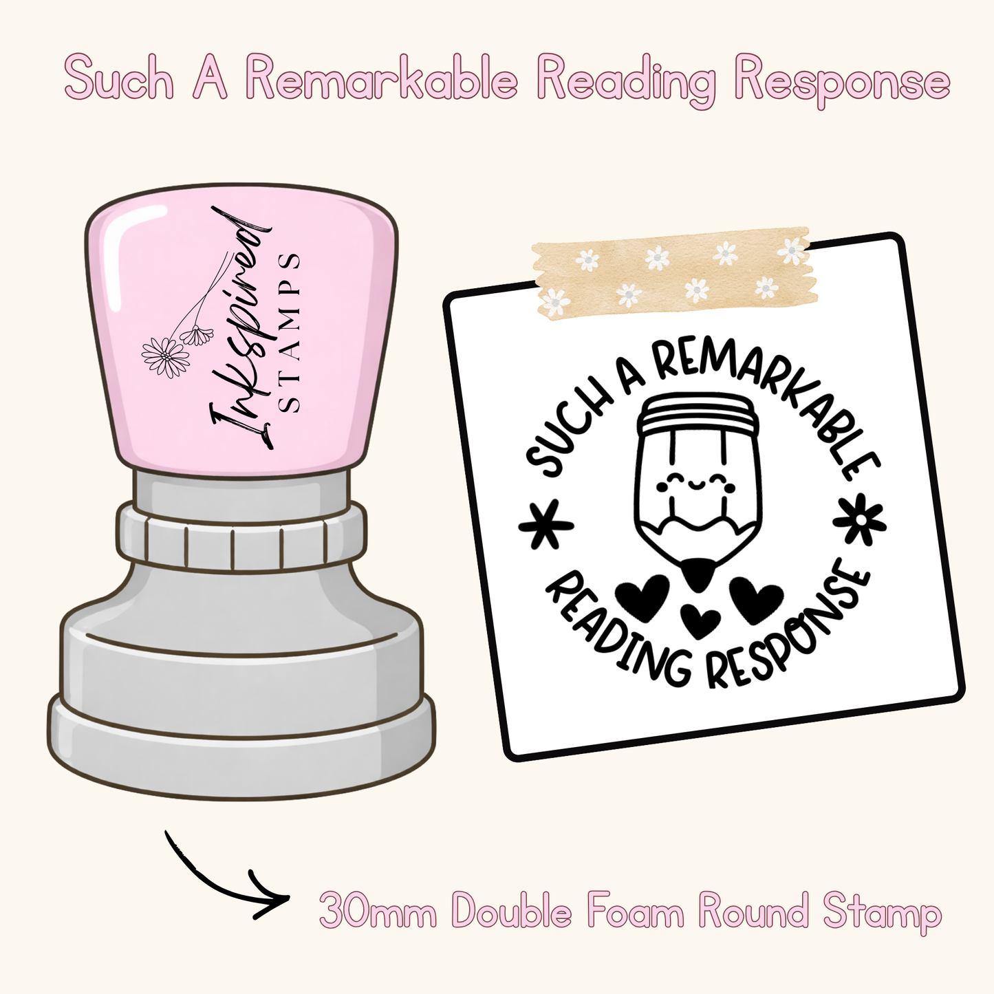 Such A Remarkable Reading Response Stamp