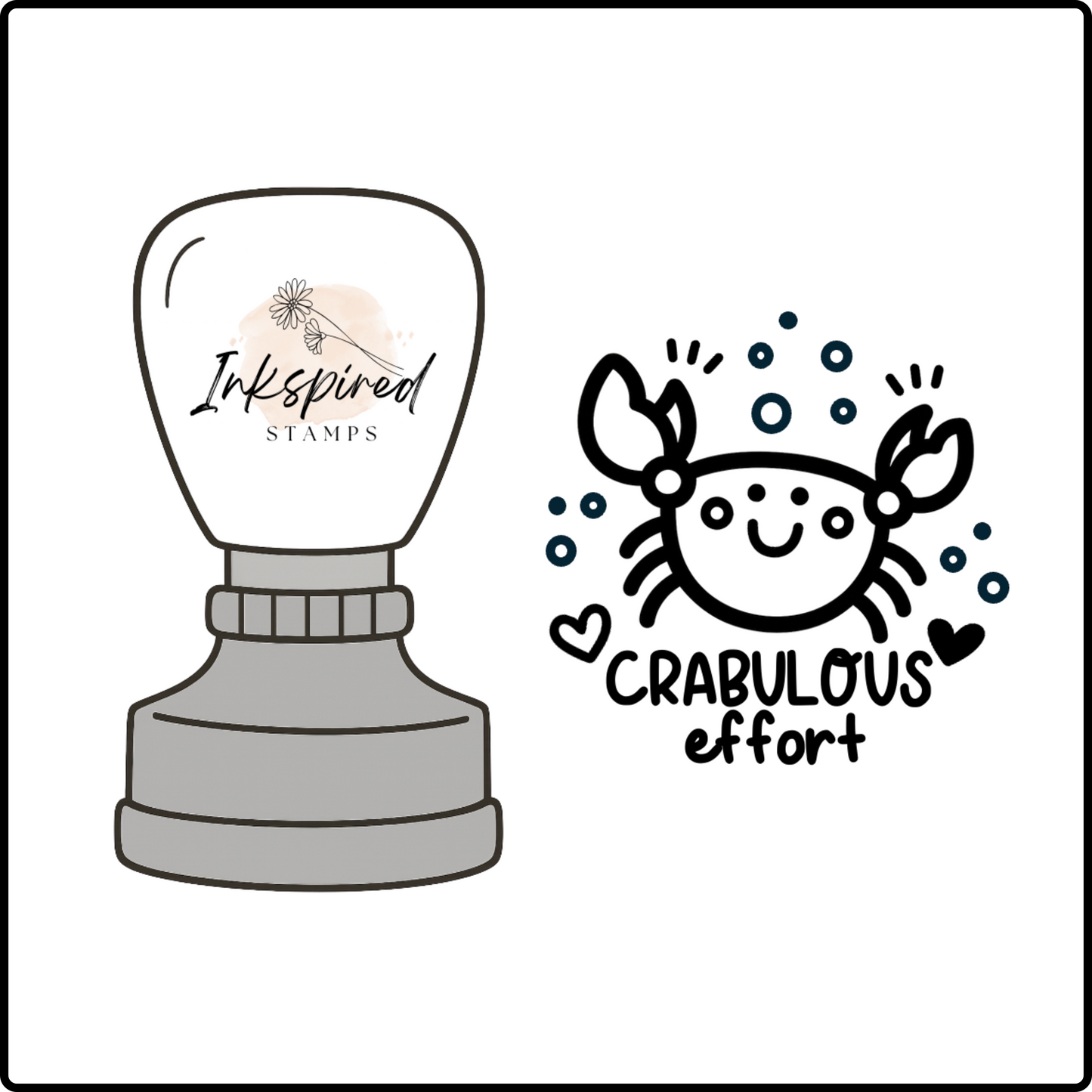 Crabulous Effort Stamp