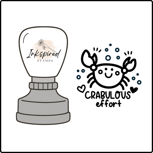 Crabulous Effort Stamp