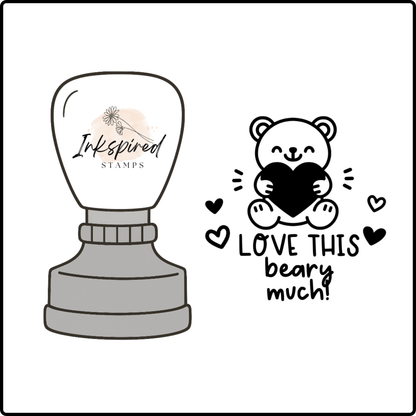 I Love This Beary Much Stamp