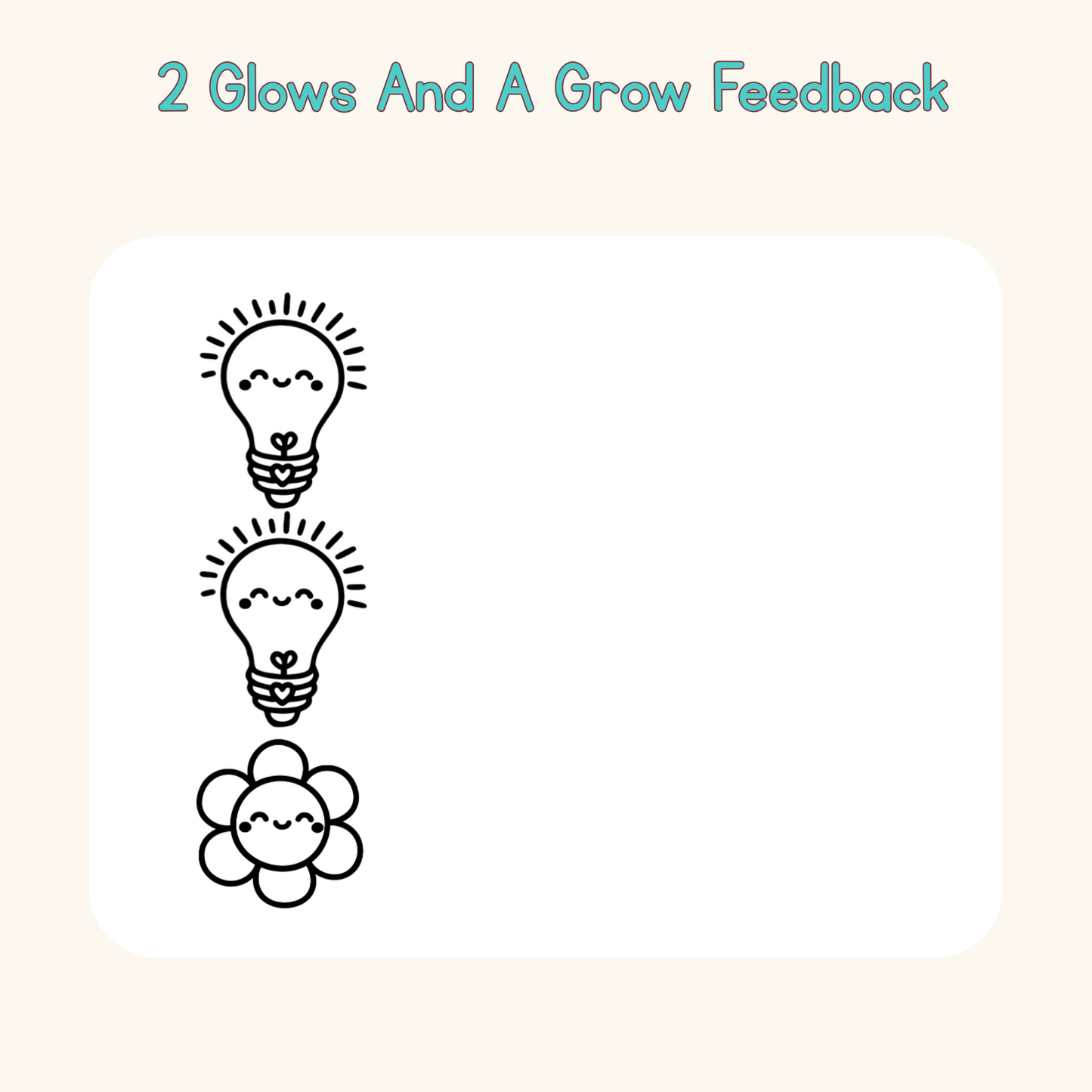 2 Glows And A Grow Feedback