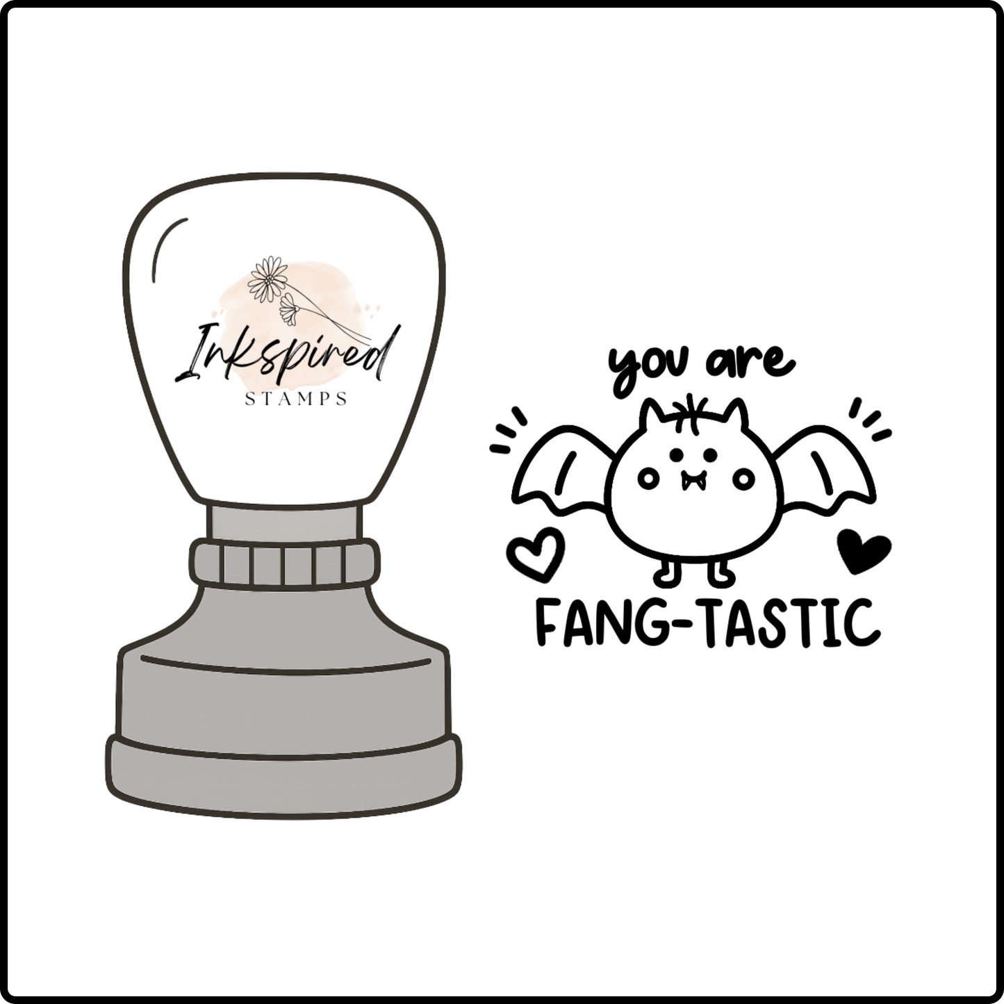 You Are Fang-Tastic Stamp