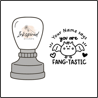 You Are Fang-Tastic Personalised Stamp
