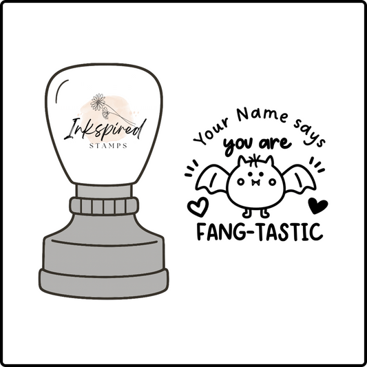 You Are Fang-Tastic Personalised Stamp