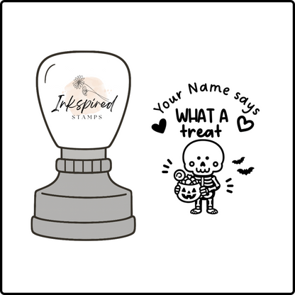 What a Treat Personalised Stamp