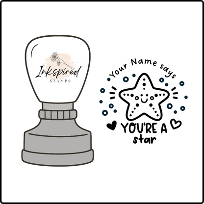 You're a Star Personalised Stamp