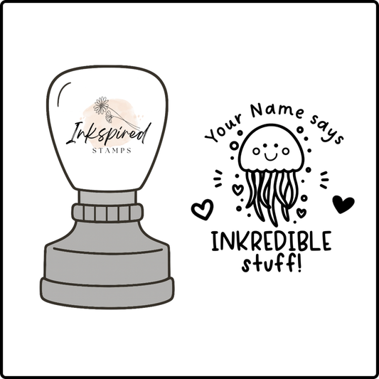 Inkredible Stuff Personalised Stamp