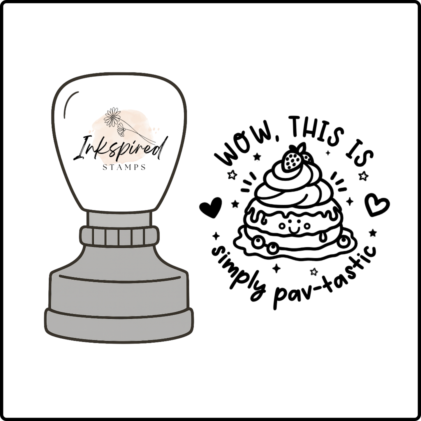 Wow, This is Simply Pav-Tastic Stamp