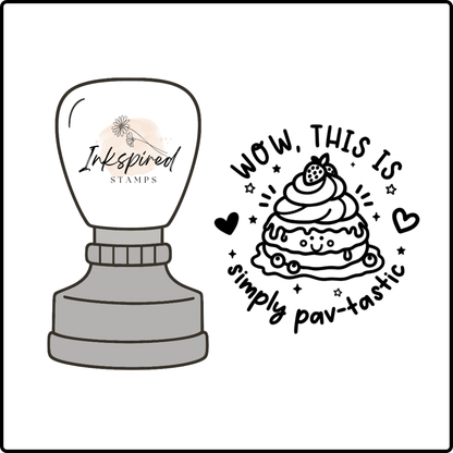 Wow, This is Simply Pav-Tastic Stamp