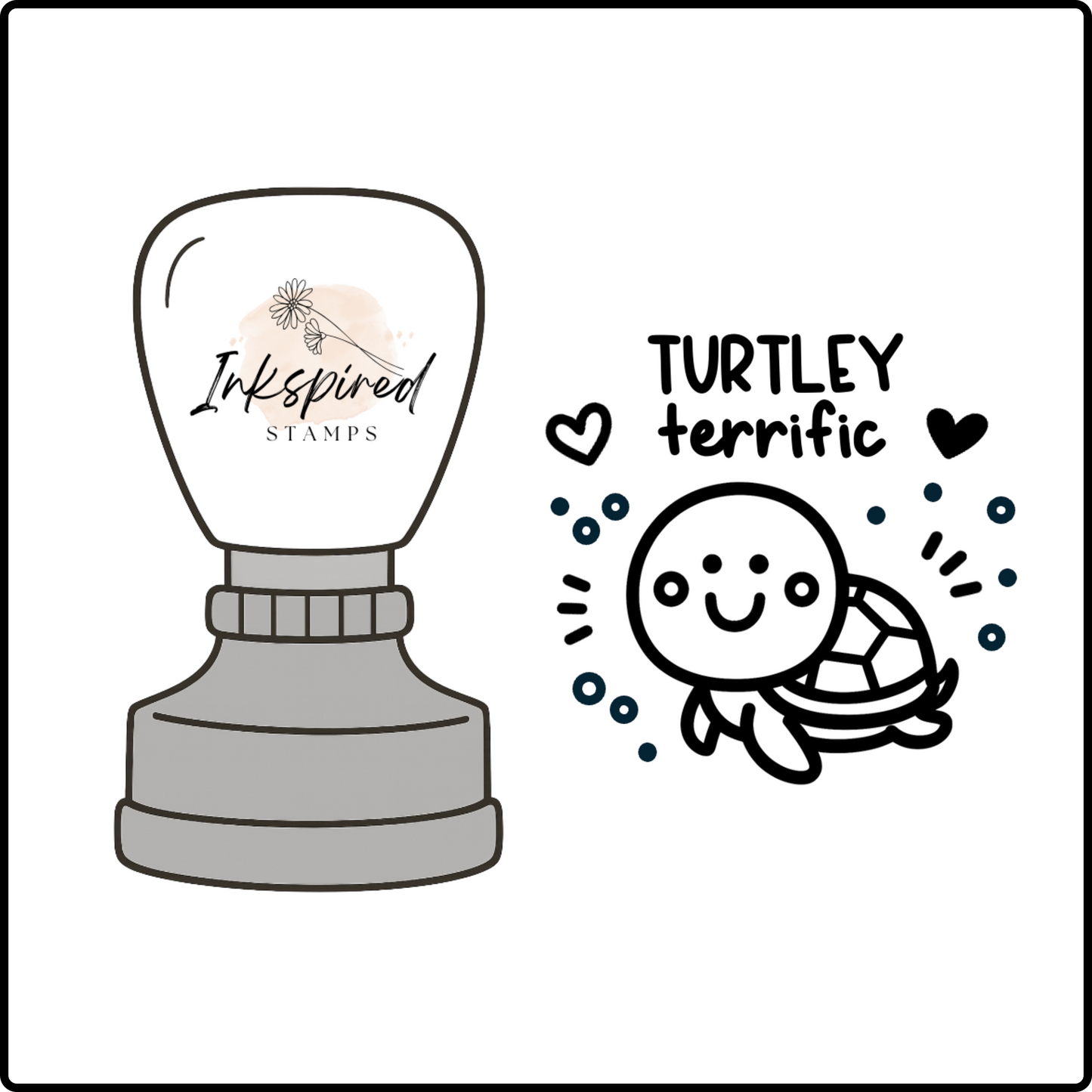 Turtley Terrific Stamp