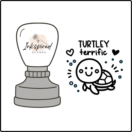 Turtley Terrific Stamp