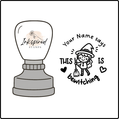 This is Bewitching Personalised Stamp