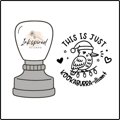 This is Just Kookaburra-Illiant Cookie Stamp