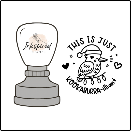 This is Just Kookaburra-Illiant Cookie Stamp