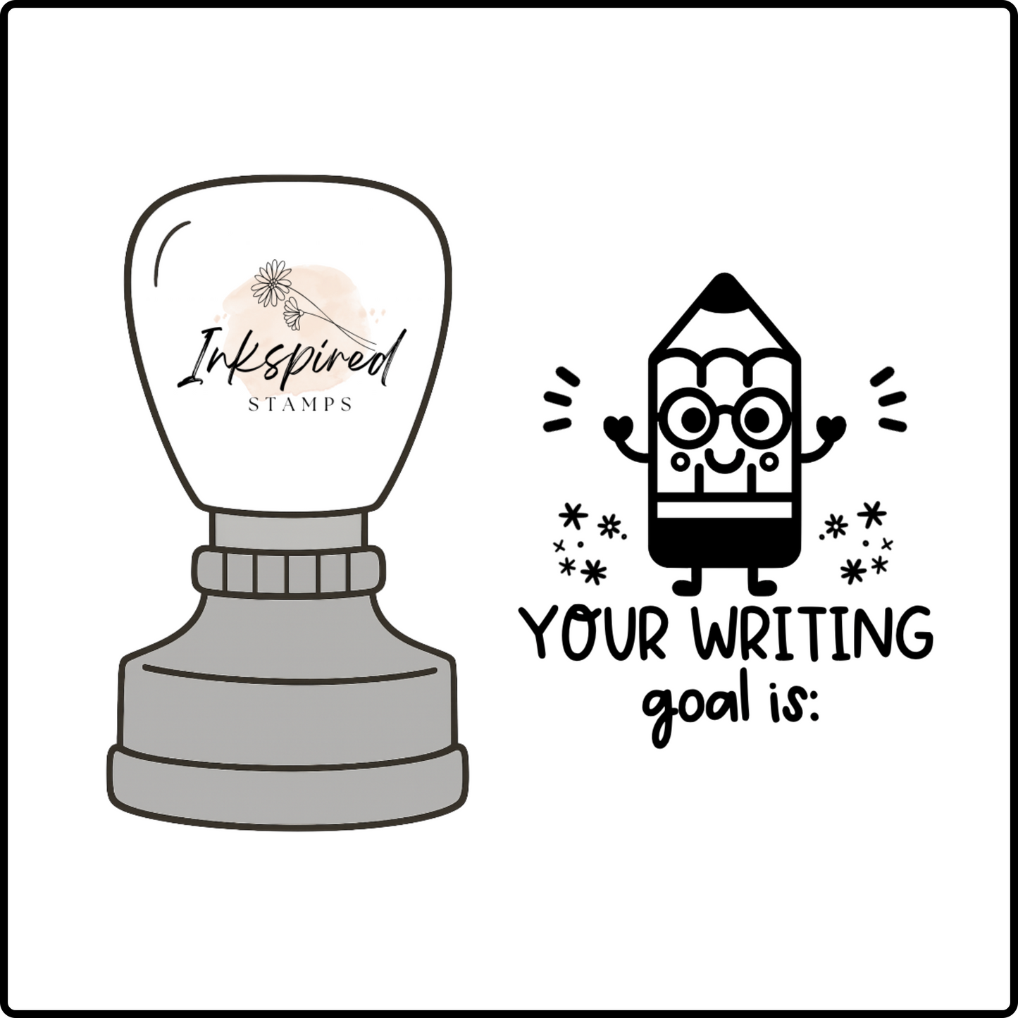 Your Writing Goal Stamp