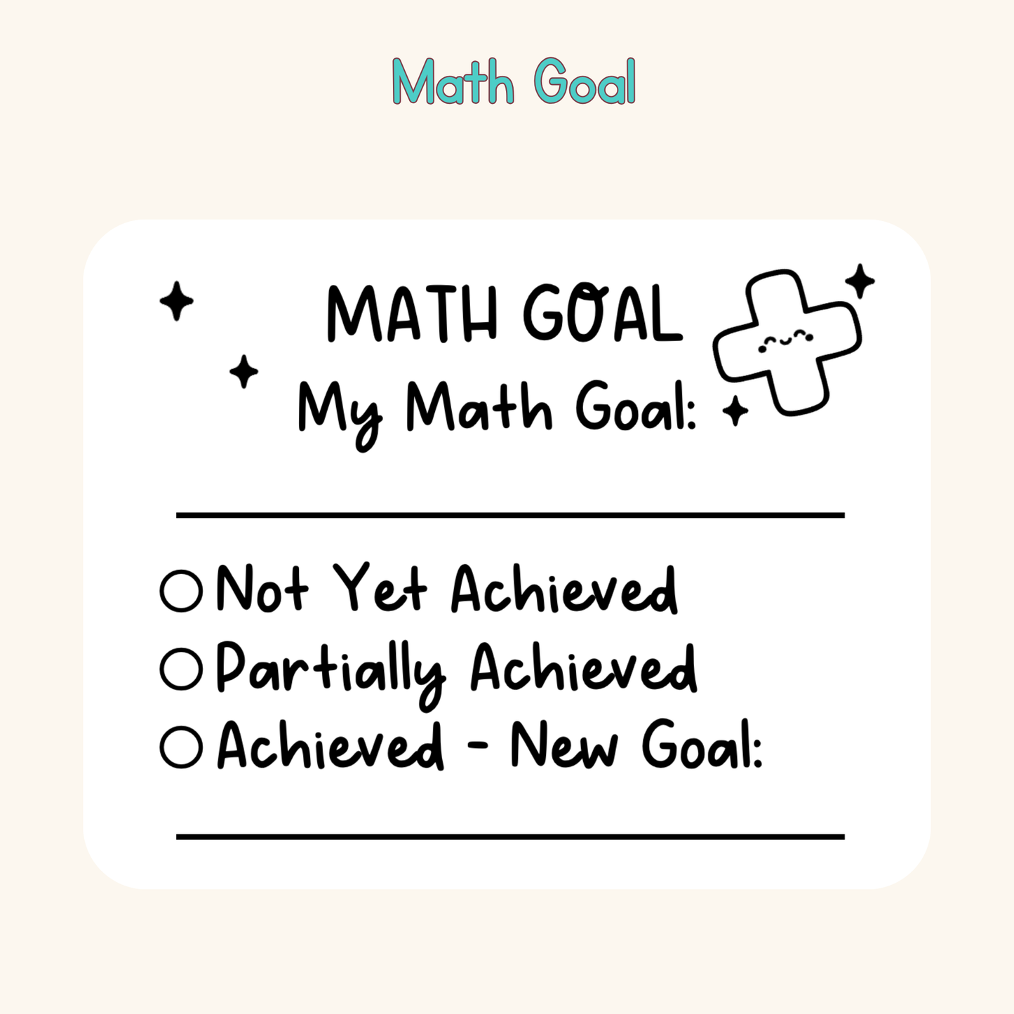 Math Goal