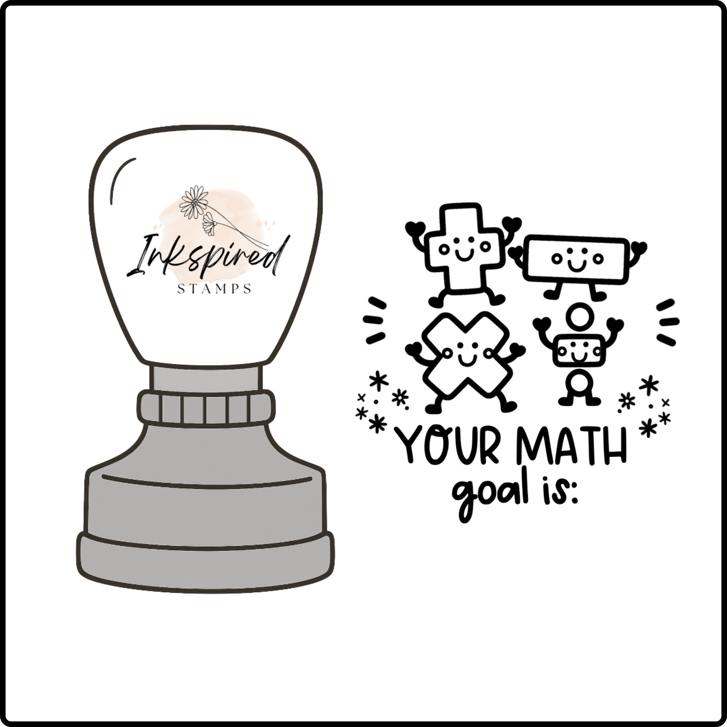 Your Math Goal Stamp