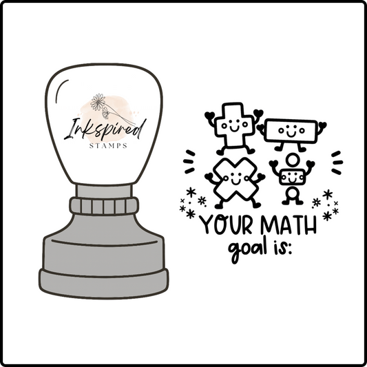 Your Math Goal Stamp