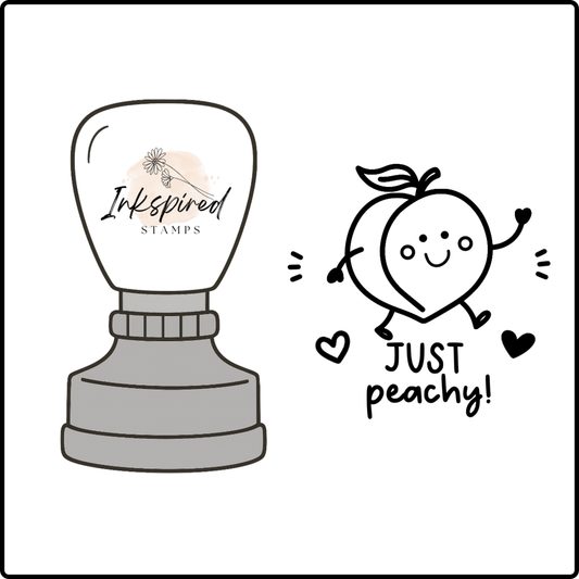 Just Peachy Stamp