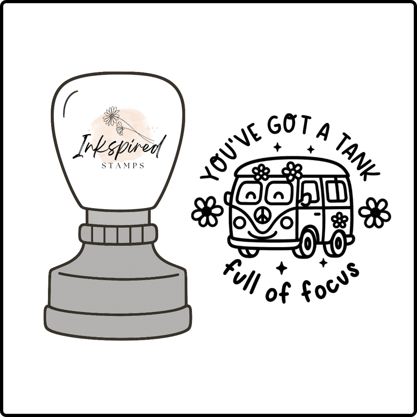 You've Got a Tank Full of Focus Stamp