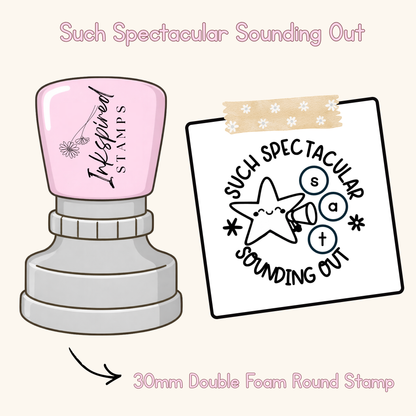 Such Spectacular Sounding Out Stamp