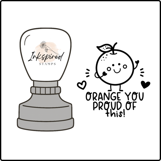 Orangey You Proud of This Stamp