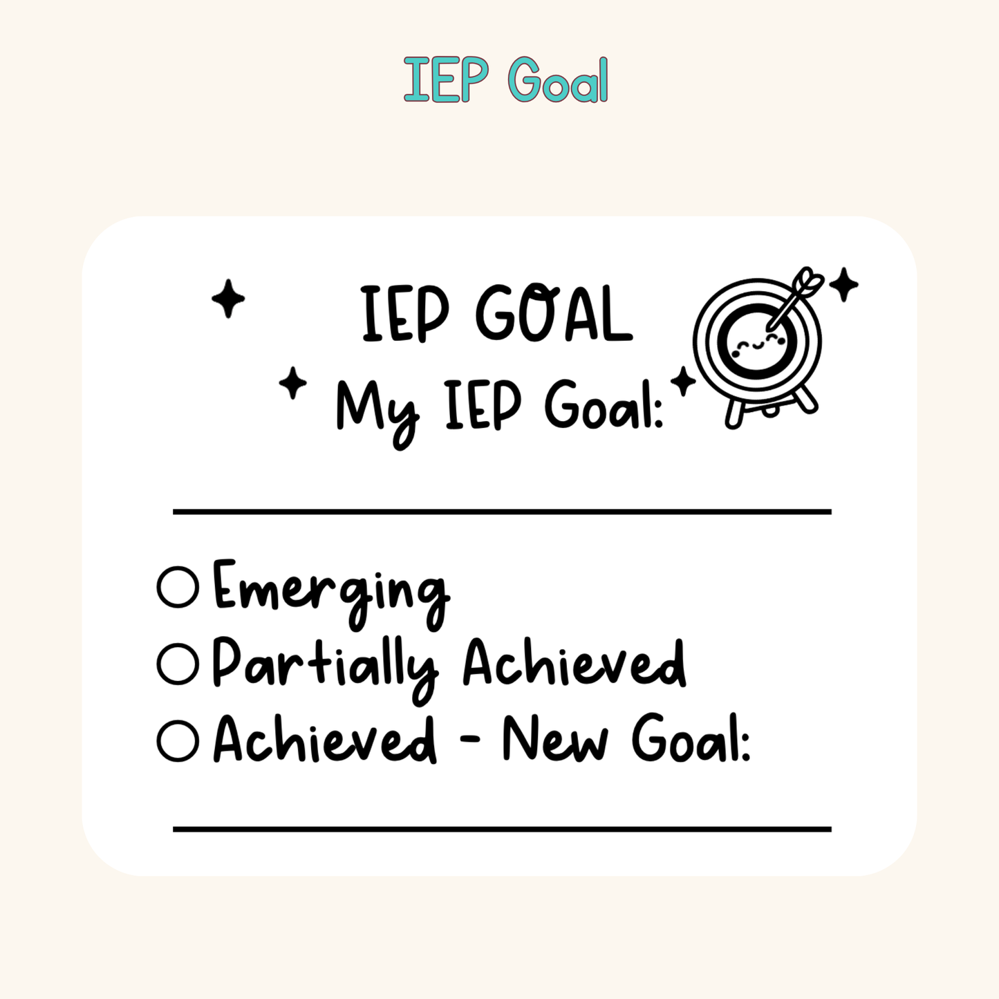 IEP Goal