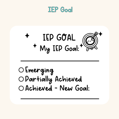 IEP Goal