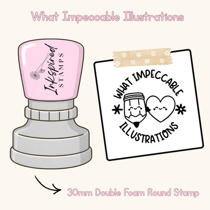 What Impeccable Illustrations Stamp