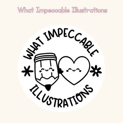 What Impeccable Illustrations Stamp