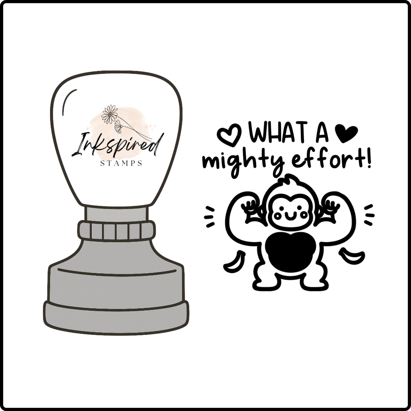 What a Mighty Effort Stamp