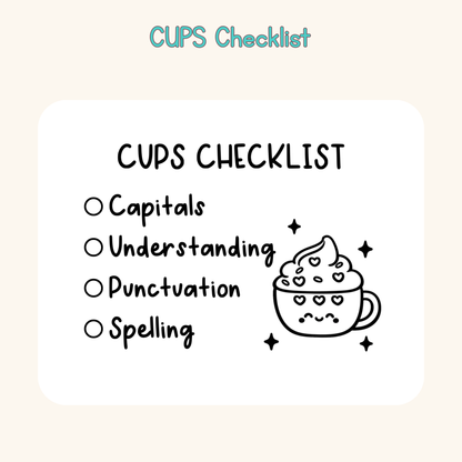 CUPS Checklist