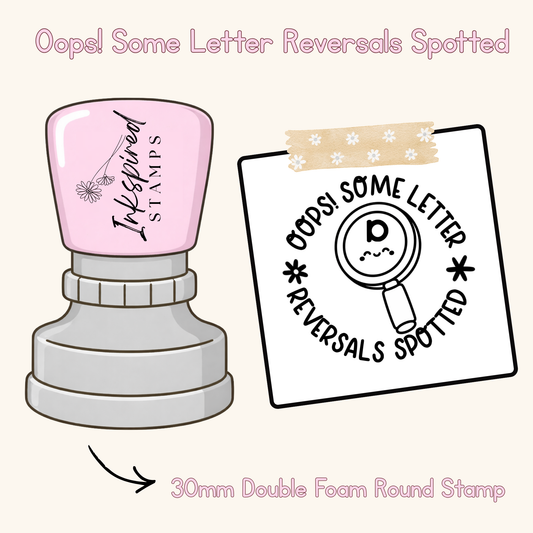 Oops! Some Letter Reversals Spotted Stamp