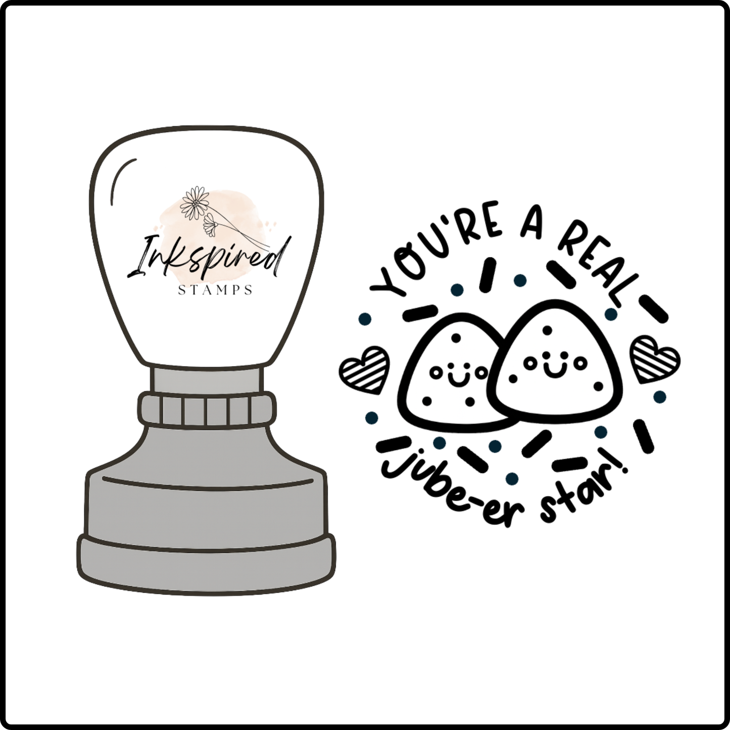 You're a Real Jube-er Star Stamp