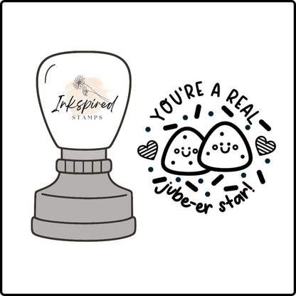 You're a Real Jube-er Star Stamp