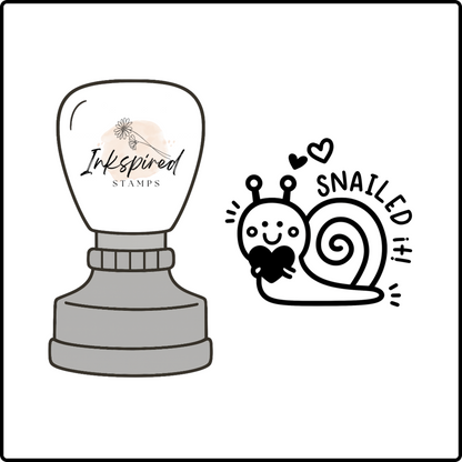 Snailed It Stamp
