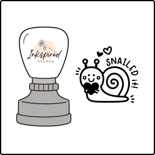 Snailed It Stamp