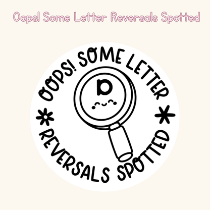 Oops! Some Letter Reversals Spotted Stamp