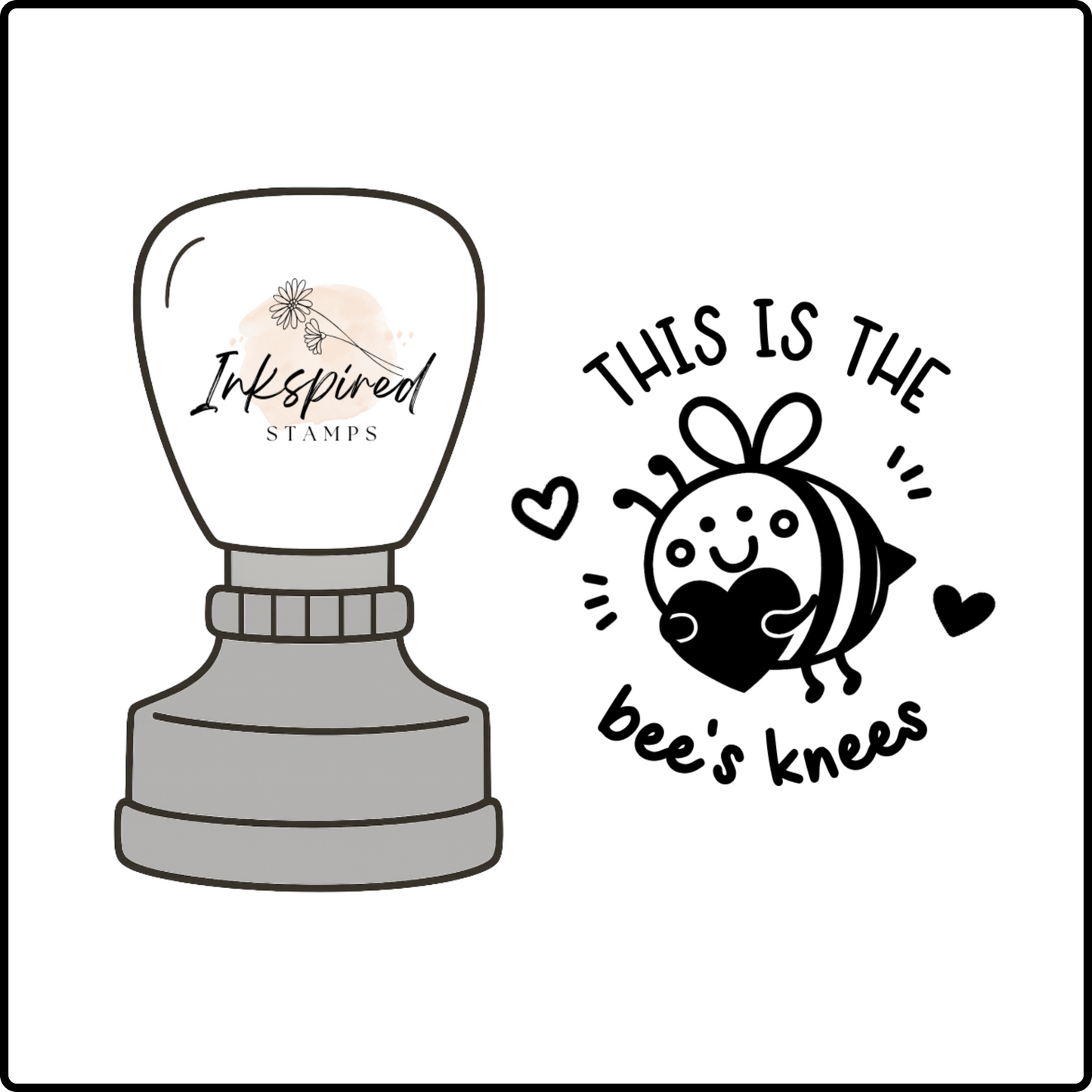 This is the Bee's Knees Stamp
