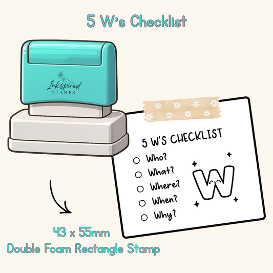5 W's Checklist