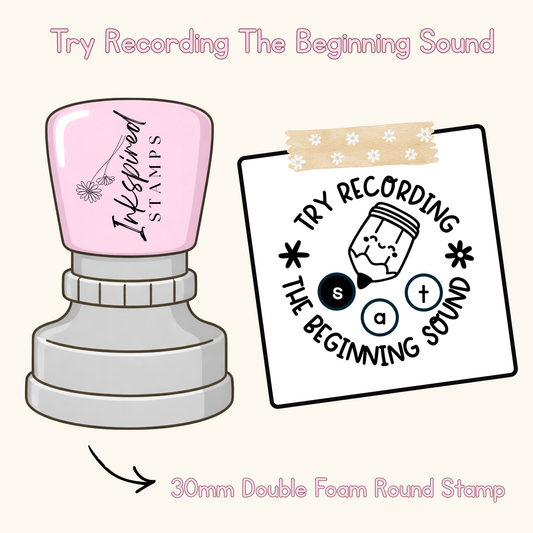 Try Recording The Beginning Sound Stamp