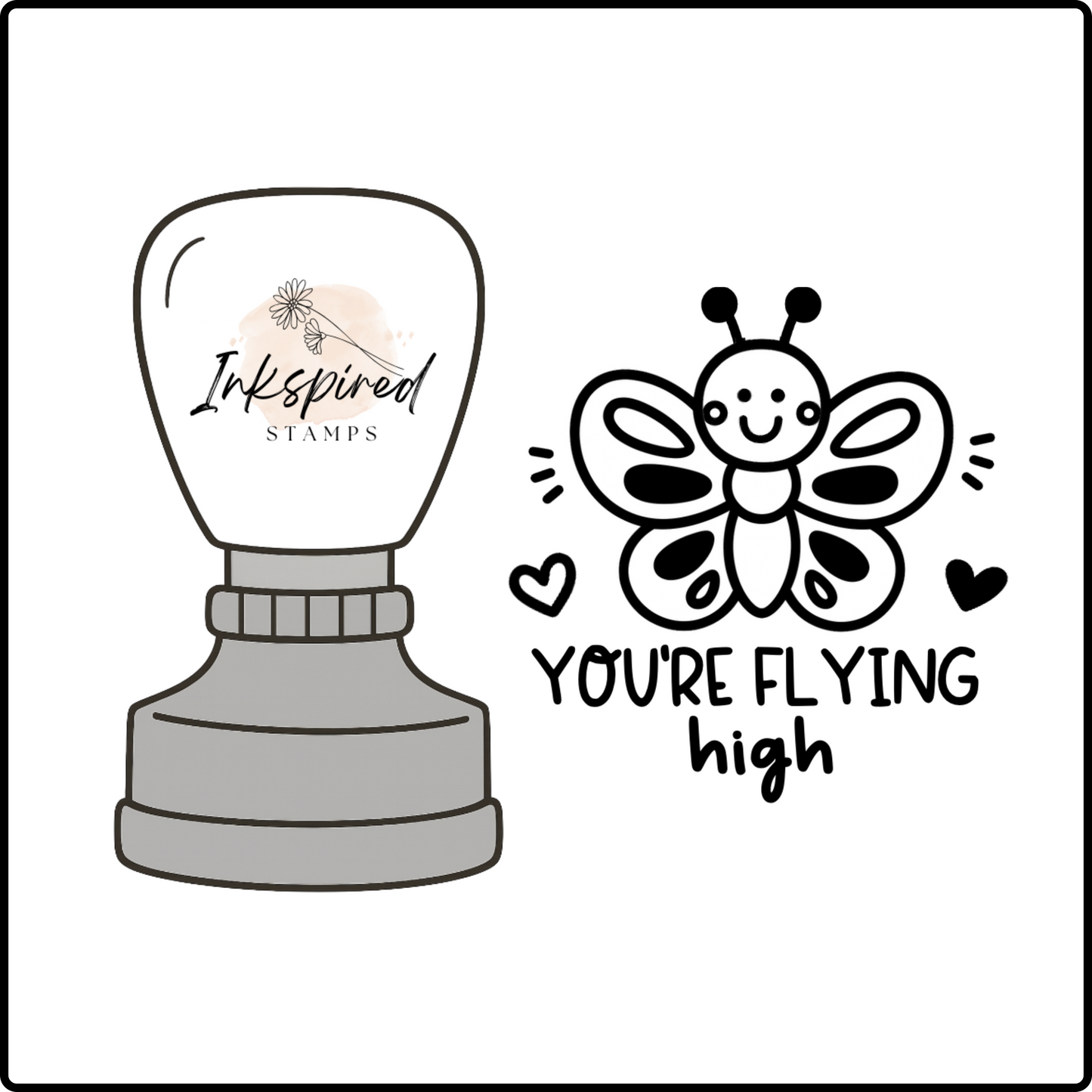 You're Flying High Stamp